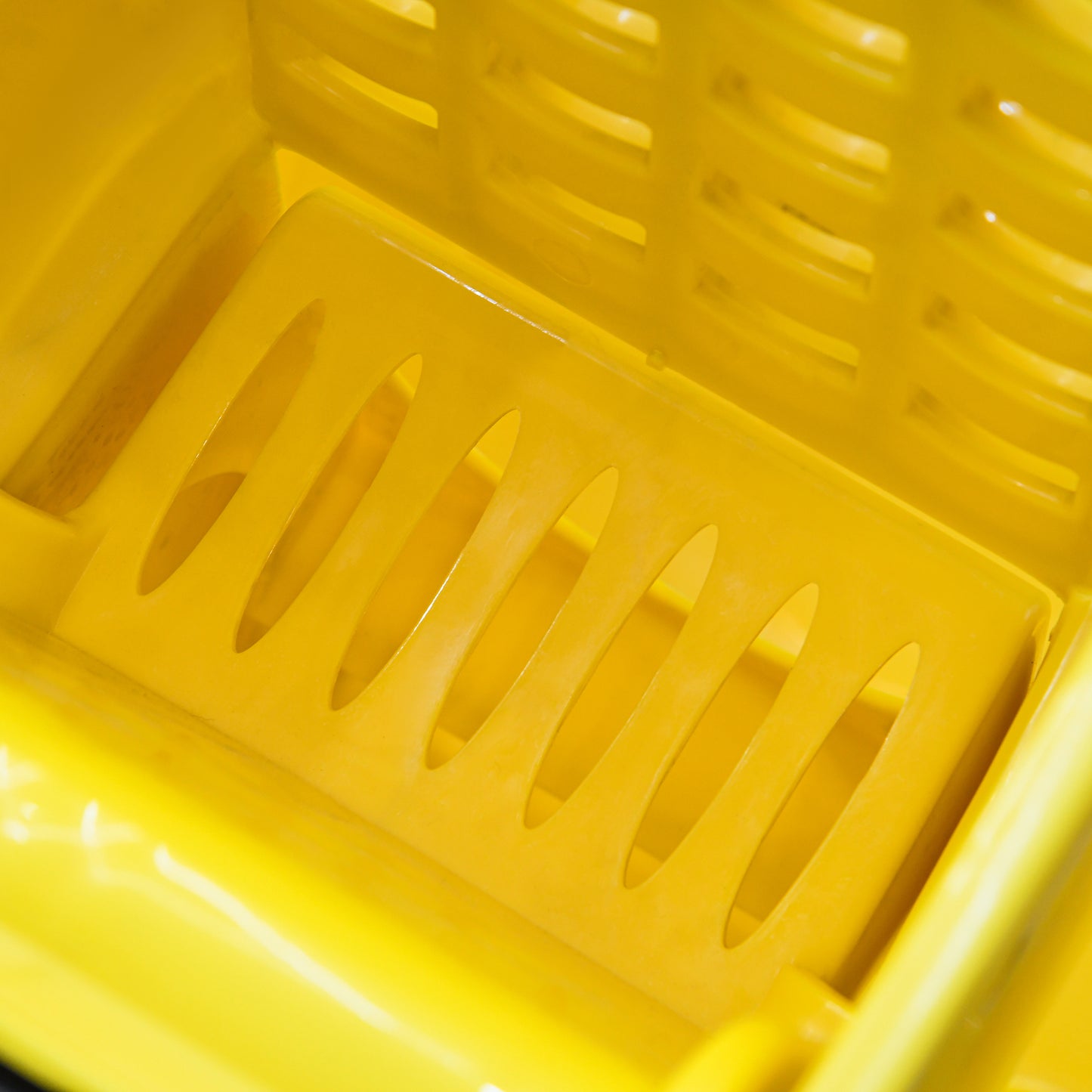 Mop Bucket Cart with Side Press Wringer
