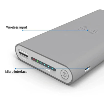 Lenovo 200000mah Power Bank Two-way Wireless Fast Charging Power bank Portable Charger Type-c External Battery For Iphone