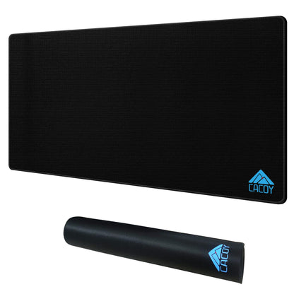 Cacoy 31.5 x 20 Inch RGB Gaming Mouse Pad, Large Mousepad with Led Light, RGB Keyboard Pad Gaming Accessories for Desk, Non-Slip Rubber Base Big Mouse Mat for Gamer, Extended Computer Desk Pad, Black