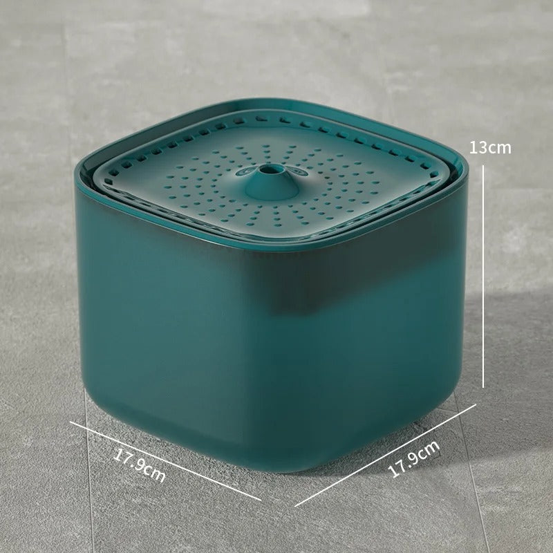 USB Powered 2.5L Automatic Circulating Pet Water Fountain 2500ML Healthy Running Water Drinking Bowl For Indoor Cats