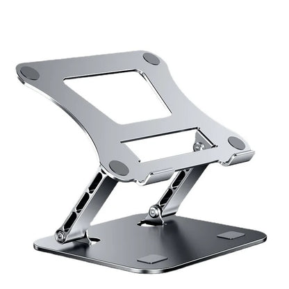 Aluminum Alloy Rotatable Laptop Stand Desktop Height Increased By Lifting And Foldable