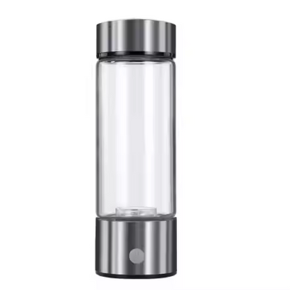 Suitable PEM 1600PPB USB Stainless Steel Glass Portable Economically Digital Hydrogen Rich Water Bottle
