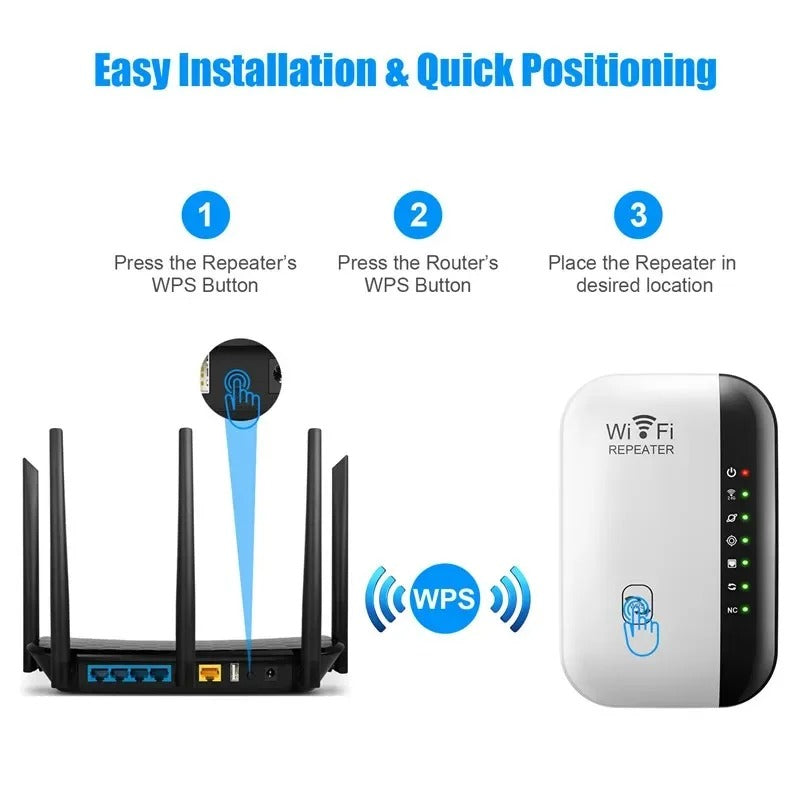 Booster Network Signal Amplifier Wireless Router