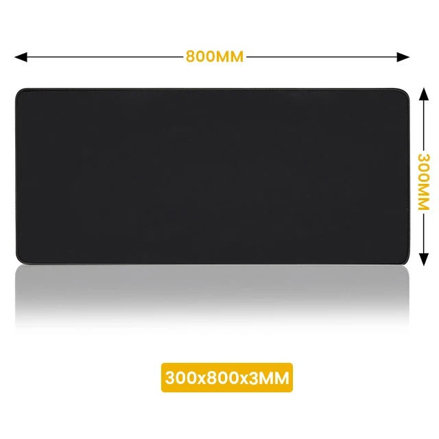 Mousepad Xxl Black Mouse Pad Free Shipping Long Speed Computer Mat Gaming Room Decors Big Mousepepad Table Cute Desk Accessory