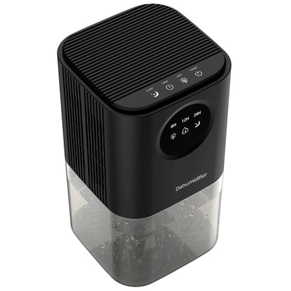 1Pc 37OZ Dehumidifier Indoor Portable Small Dehumidifier With Sleep Mode 24H Timer 7Color Lighting  Touch Control For Home Bathroom Basement Closet RV Bedroom